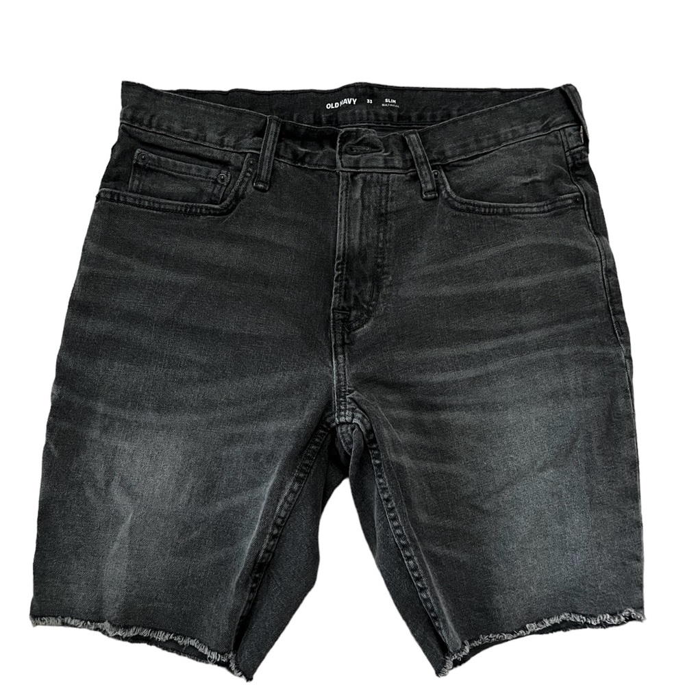 Old Navy Slim Built in Flex Cut Off Jean Shorts - size 33